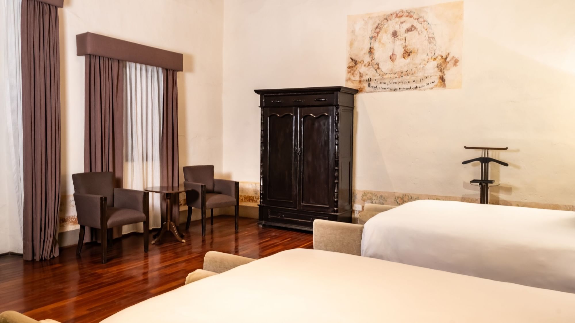 Habitación Superior con 2 camas dobles en Quinta Real Puebla, Heroica Puebla de Zaragoza.