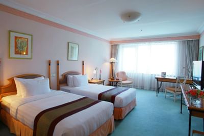 Deluxe Room with two beds at Hanoi Daewoo Hotel