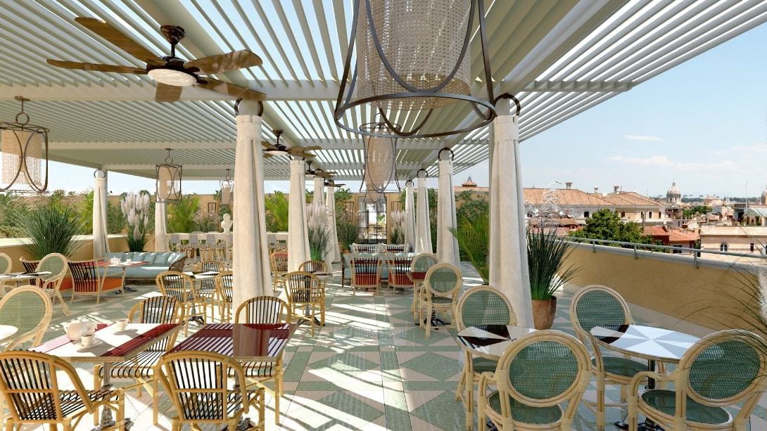 UNAHOTELS Trastevere Roma hotel rooftop