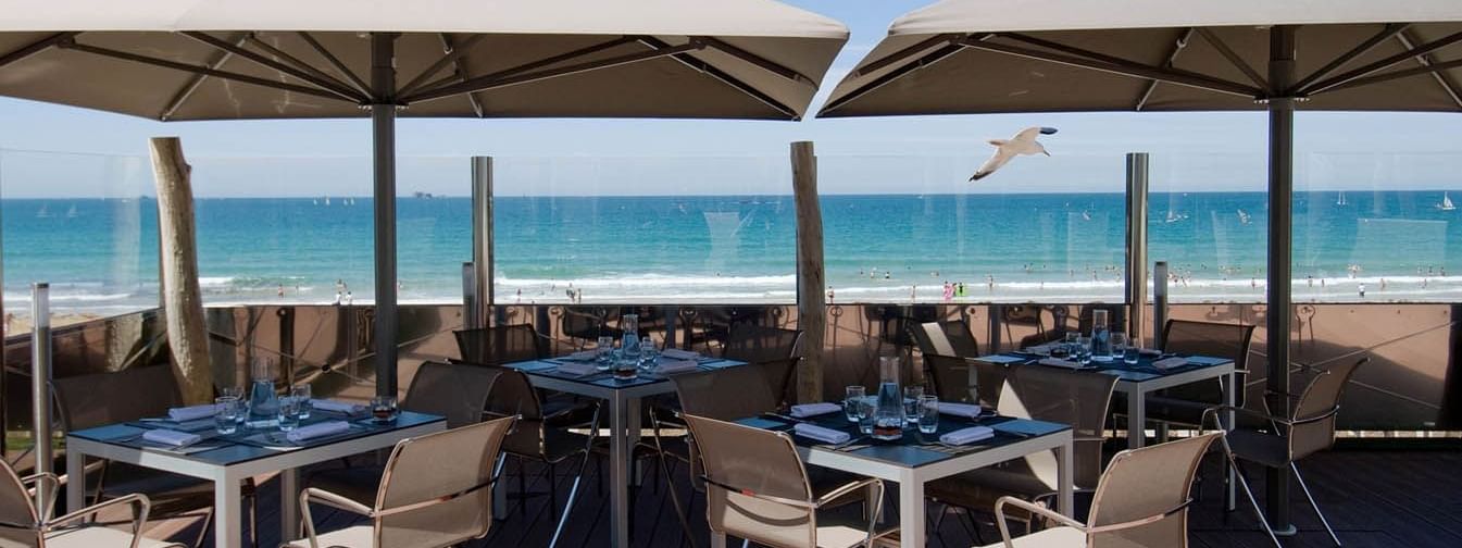 Terrace at Grand Hotel des Thermes