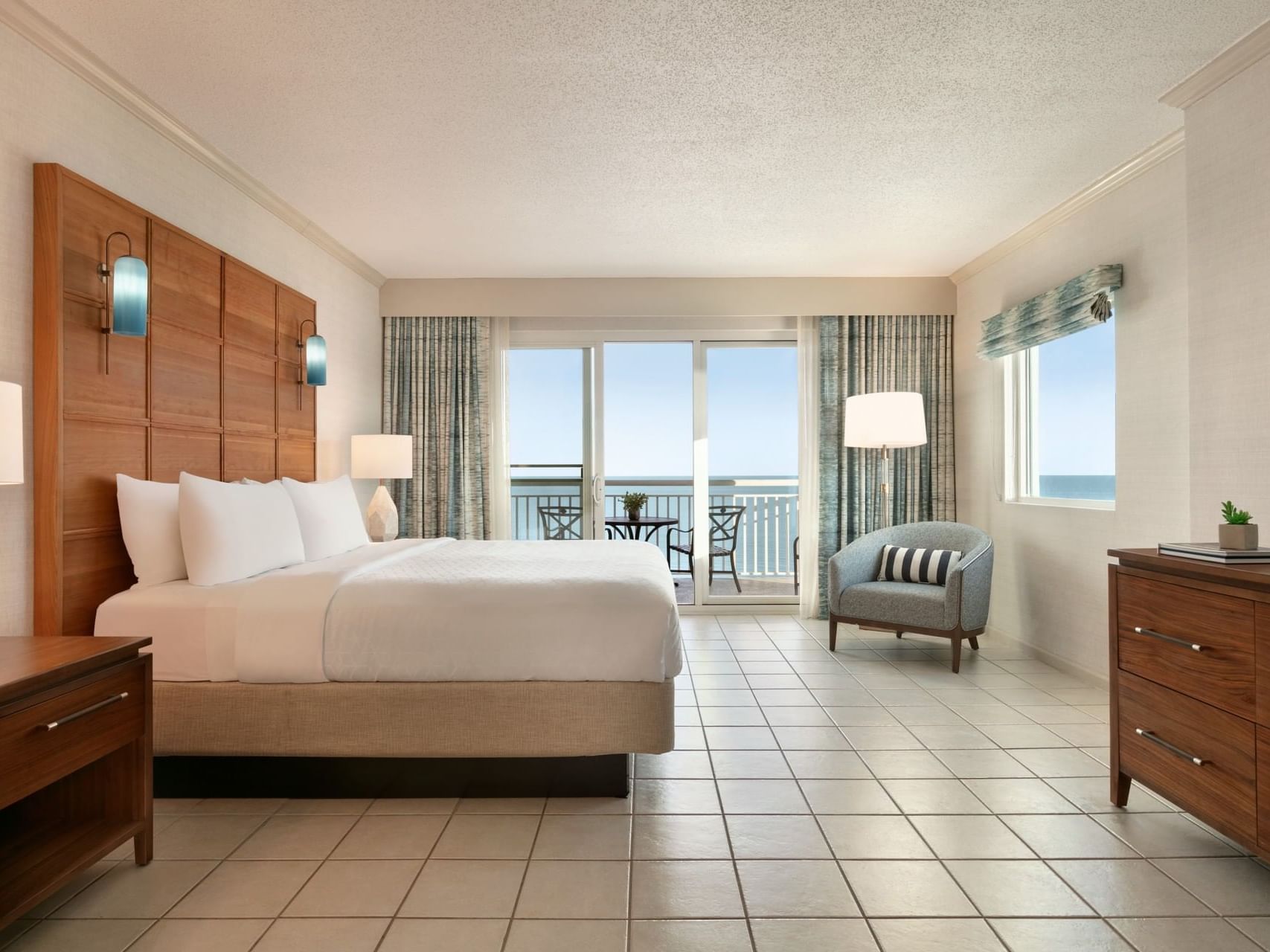 One King Bed Suite Oceanfront at ,Holiday Inn Hotel 