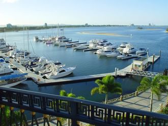 View of the Private Marina from Imperial Gold Coast