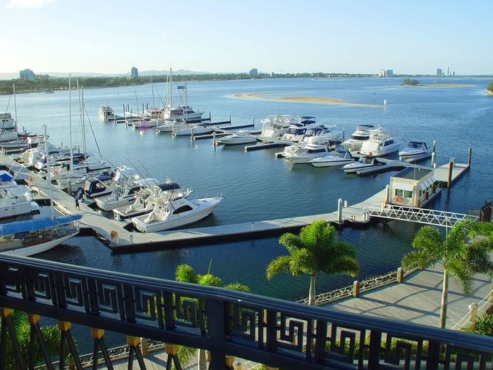 View of the Private Marina from Imperial Gold Coast