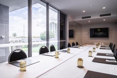 Meeting Room at Silkari Suites at Chatswood