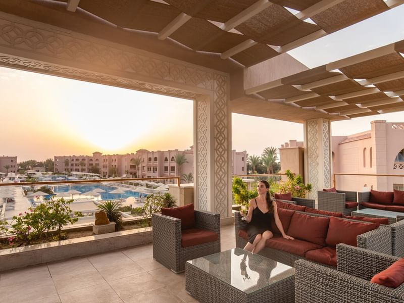 Lounge at Pickalbatros Aqua Vista Resort in Hurghada