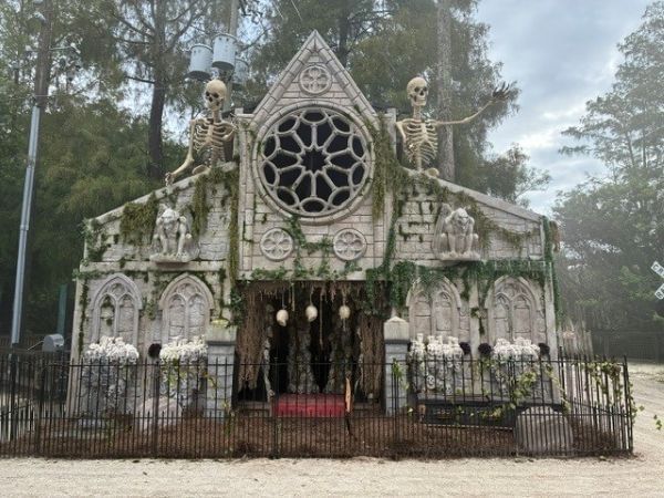 Gatorland Graveyard during Gators, Ghosts and Goblins.