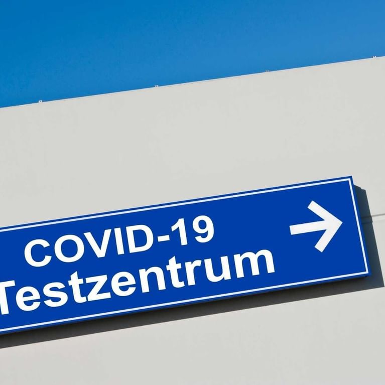 Image of covid-19 testzentrum