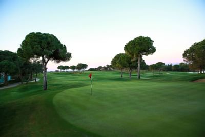 Titanic Golf Club hole and green view