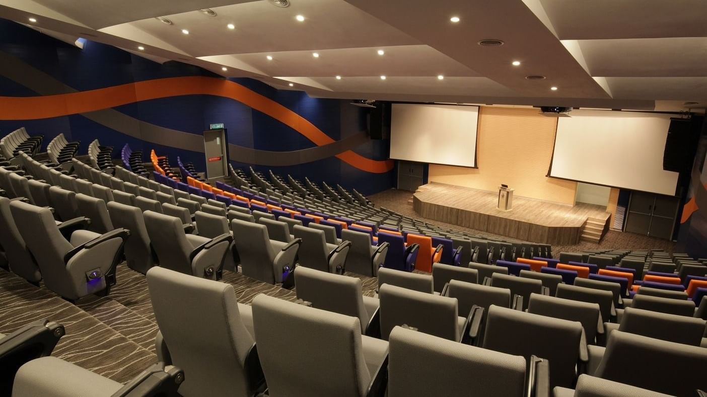 Sunway University Auditorium interior near Sunway Hotel Pyramid