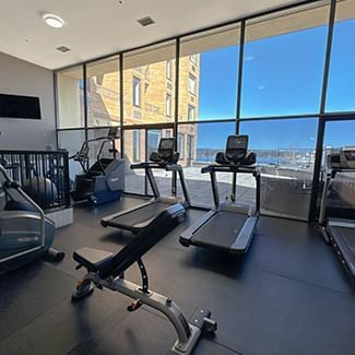 Fitness Centre in the Coast Bastion Hotel