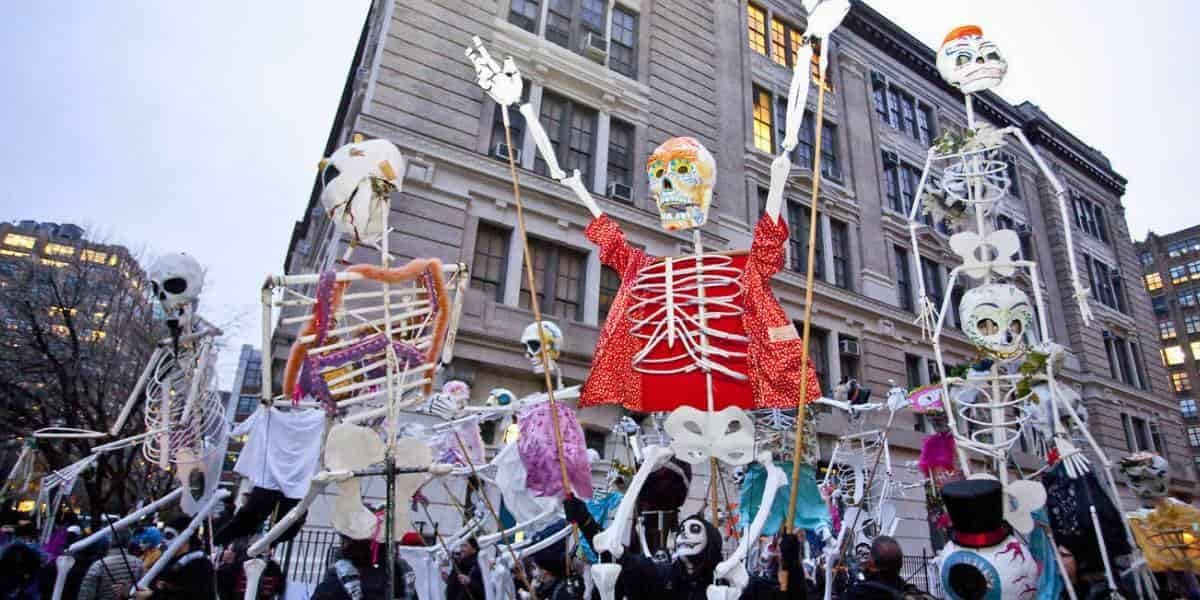 Hallowe'en Parade in Greenwich Village New York