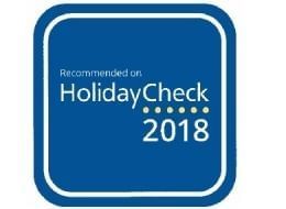 Award by Holiday Check-2018 at Emporium Suites