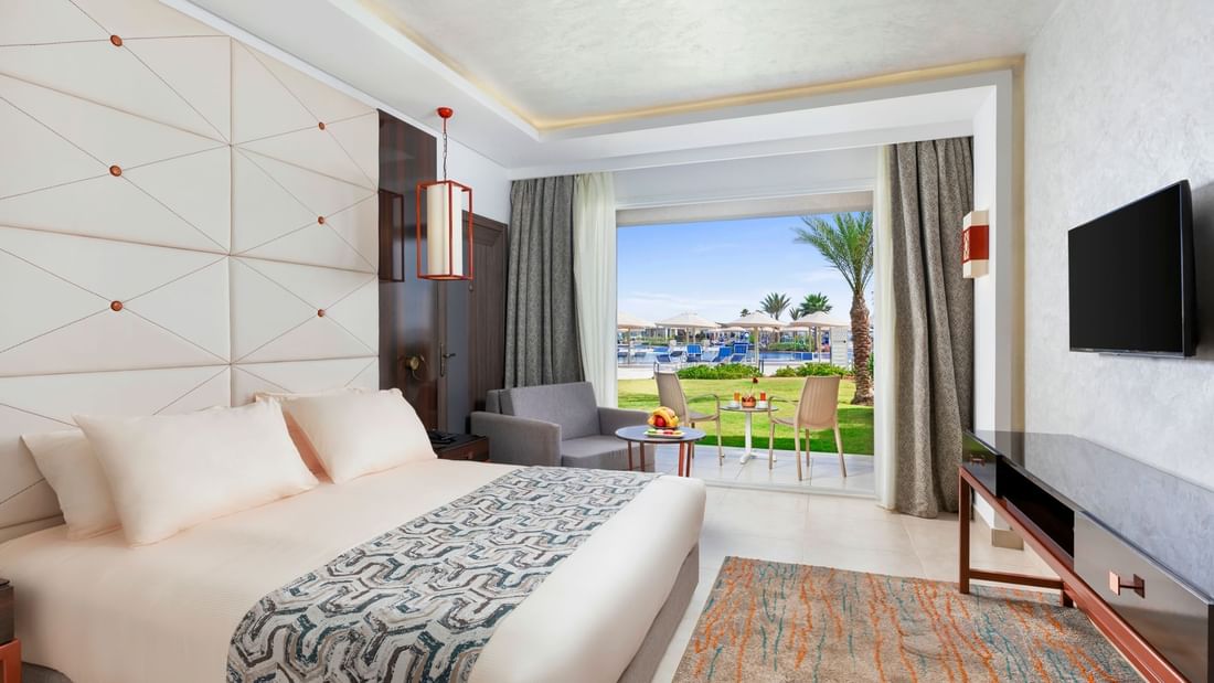 Deluxe Room Pool View at Pickalbatros White Beach Resort in Agadir