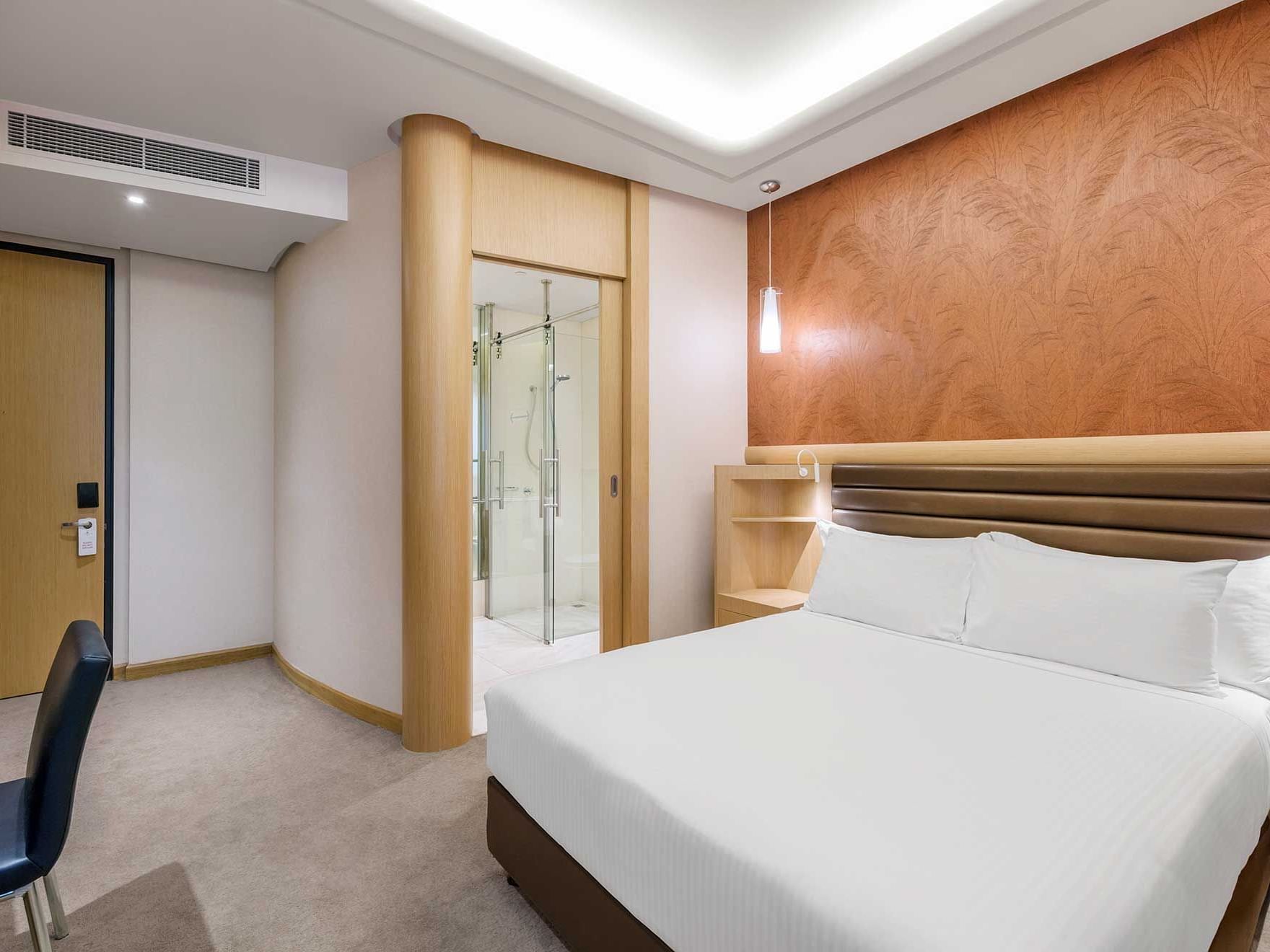 Elegant Deluxe Queen Room at St. Giles Tank Stream Sydney