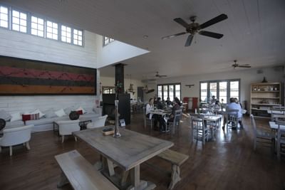 dining & lounge area in Blend Restaurant at NOI Blend Colchagua