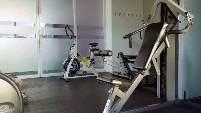 Gym in Gamma Xalapa Nubara of Gamma Hotels