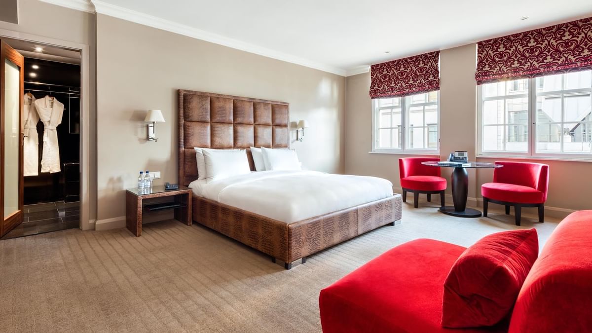 Interior of Collection Premium Room at May Fair Hotel London