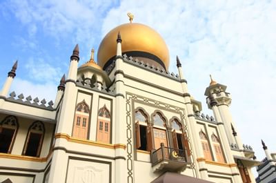 Sultan Mosque at Kampong Glam near Goodwood Park Hotel