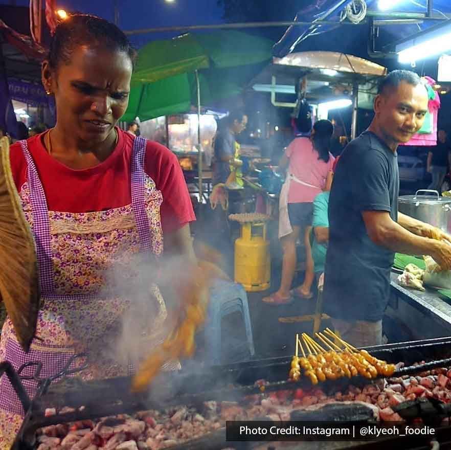 Satay at Pulau Tikus Night Market - Lexis Suites Penang