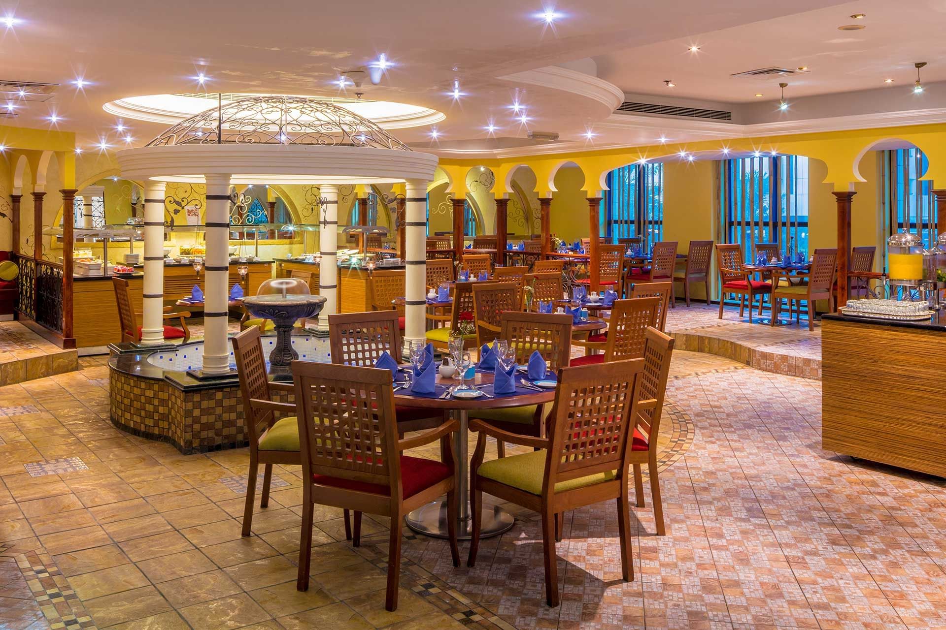 Al Nafoora Restaurant at Coral Dubai Deira Hotel