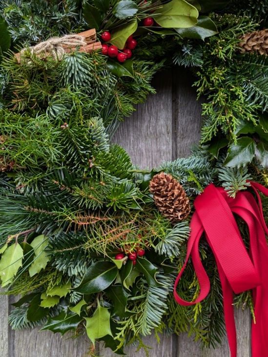 Festive Wreath Making With Afternoon Tea