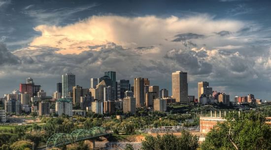 View of downtown Edmonton