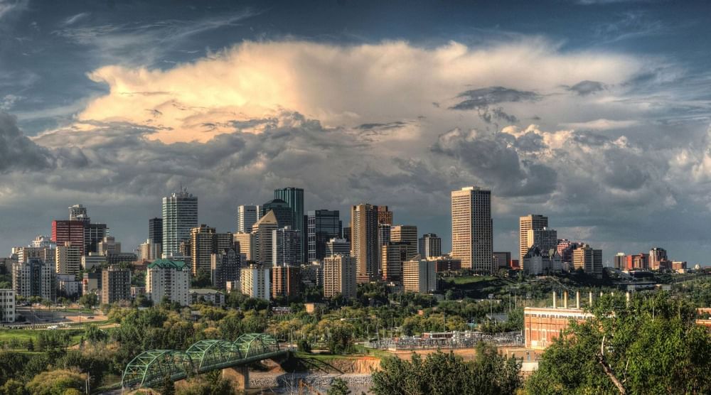 View of downtown Edmonton
