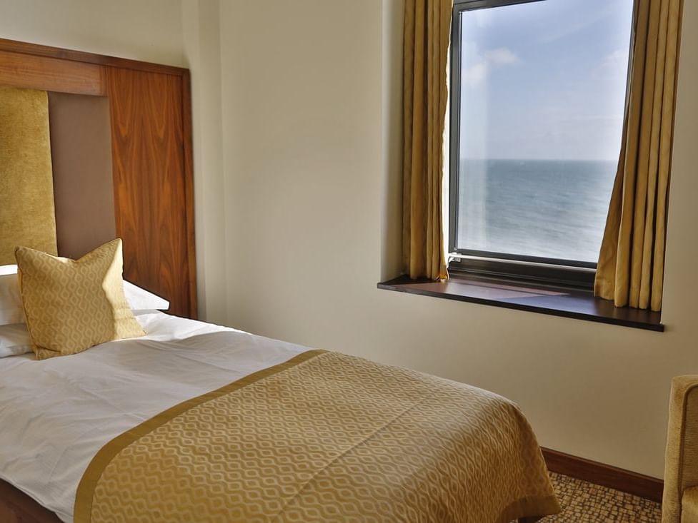 Interior of Standard Single Rooms at The View Eastbourne