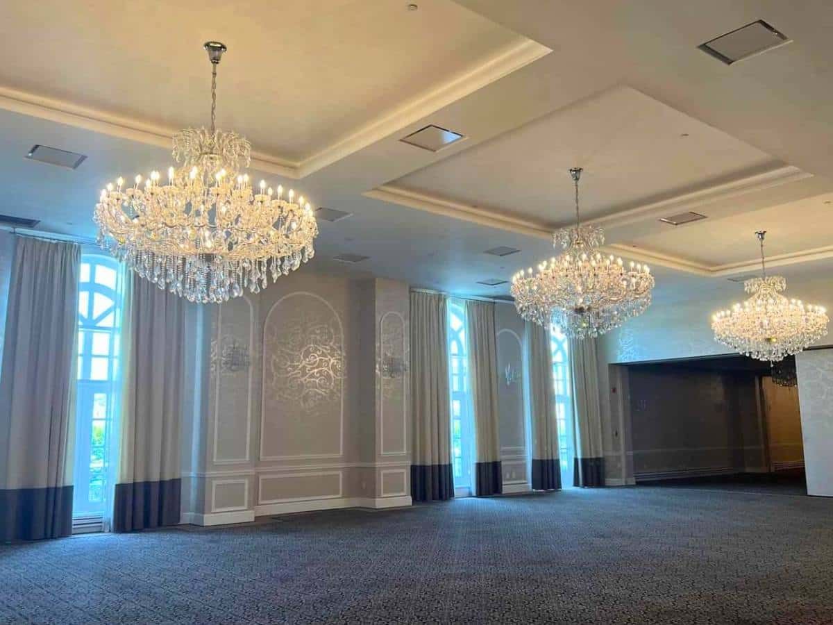 Elegant Kingsley Ballroom at the Berkeley Oceanfront Hotel