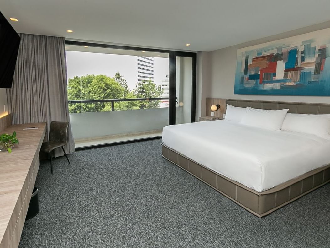 Habitación Deluxe Single con Terraza en Elements by Marquis, Ciudad de México.