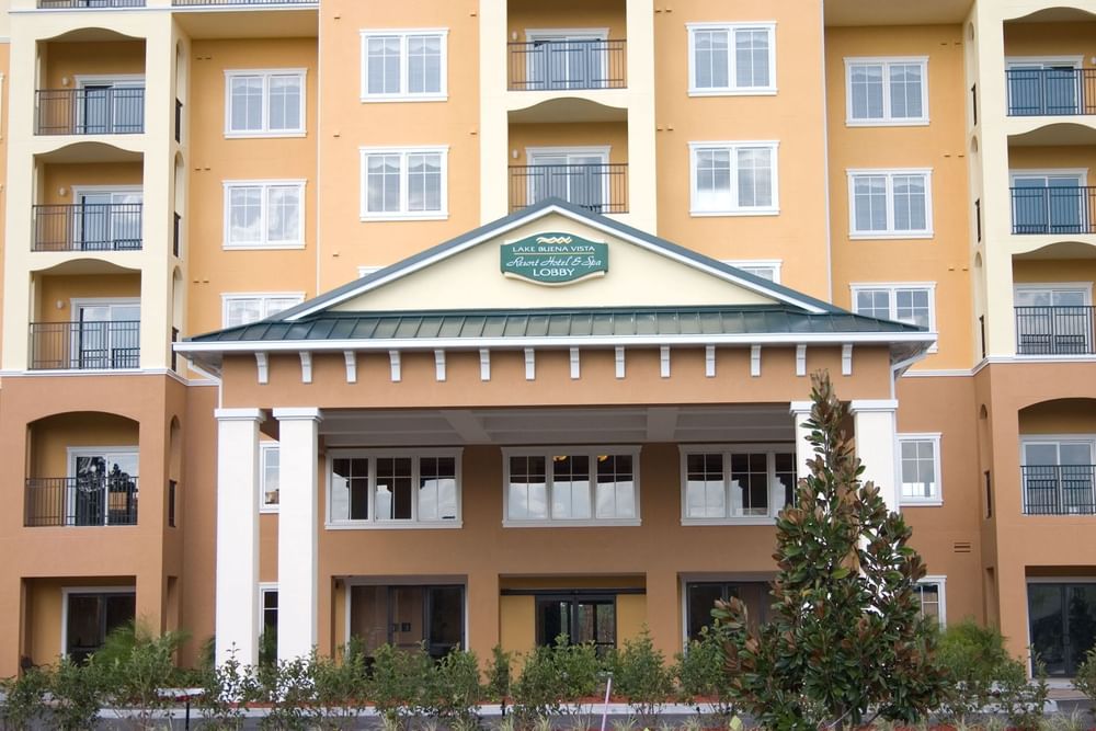 The Exterior view of the entrance at Lake Buena Vista Resort Village & Spa