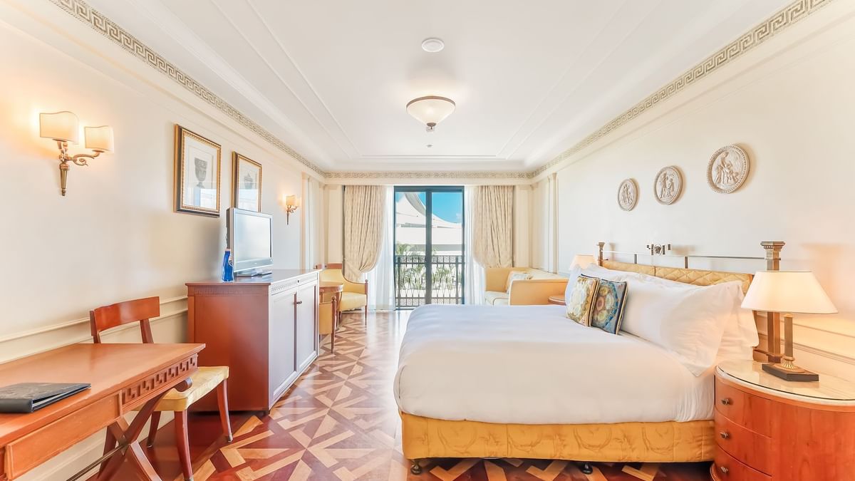 Furnished bedroom in Superior Room at Imperial Gold Coast