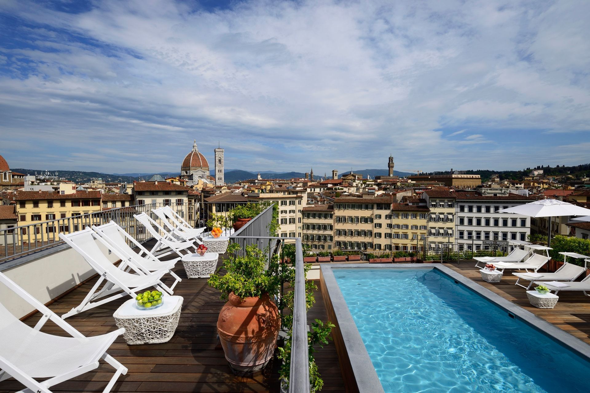 Best Rooftop Pool Florence Grand Hotel Minerva