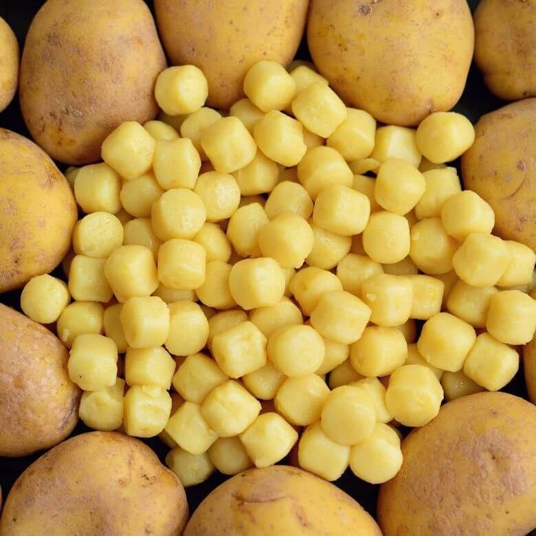 gnocchi di patate nel corso di cucina