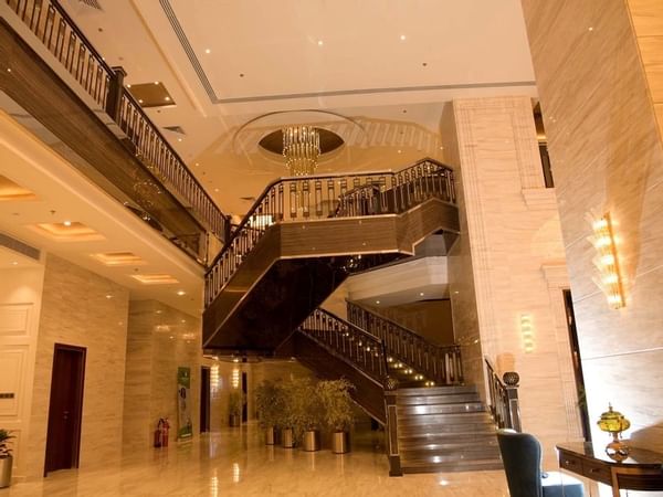 Lobby Stairs at Warwick Al Khobar