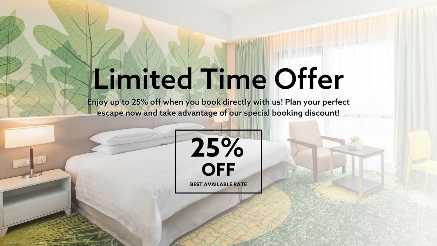 Limited Time Offer poster used at Sunway Velocity Hotel Kuala Lumpur