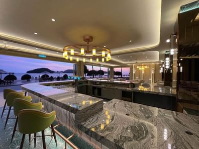 Counter area in Pelangi Grill at Pelangi Beach Resort & Spa