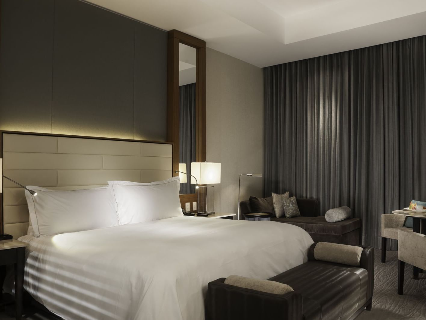 Deluxe room 1 king bed at Live Aqua Urban Resort Mexico