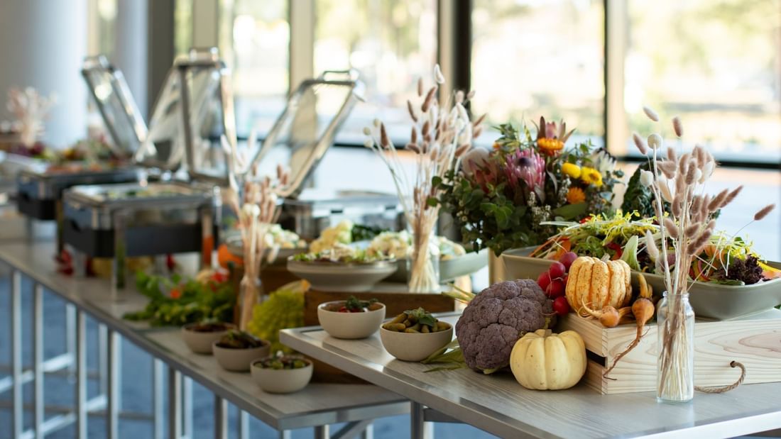 Western Sydney Conference Centre lunch set up