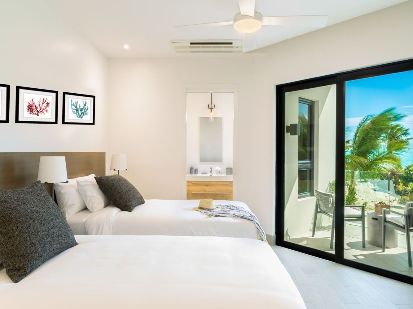 2 beds in Luxury Studio Ocean View at H2O Life Style Resort