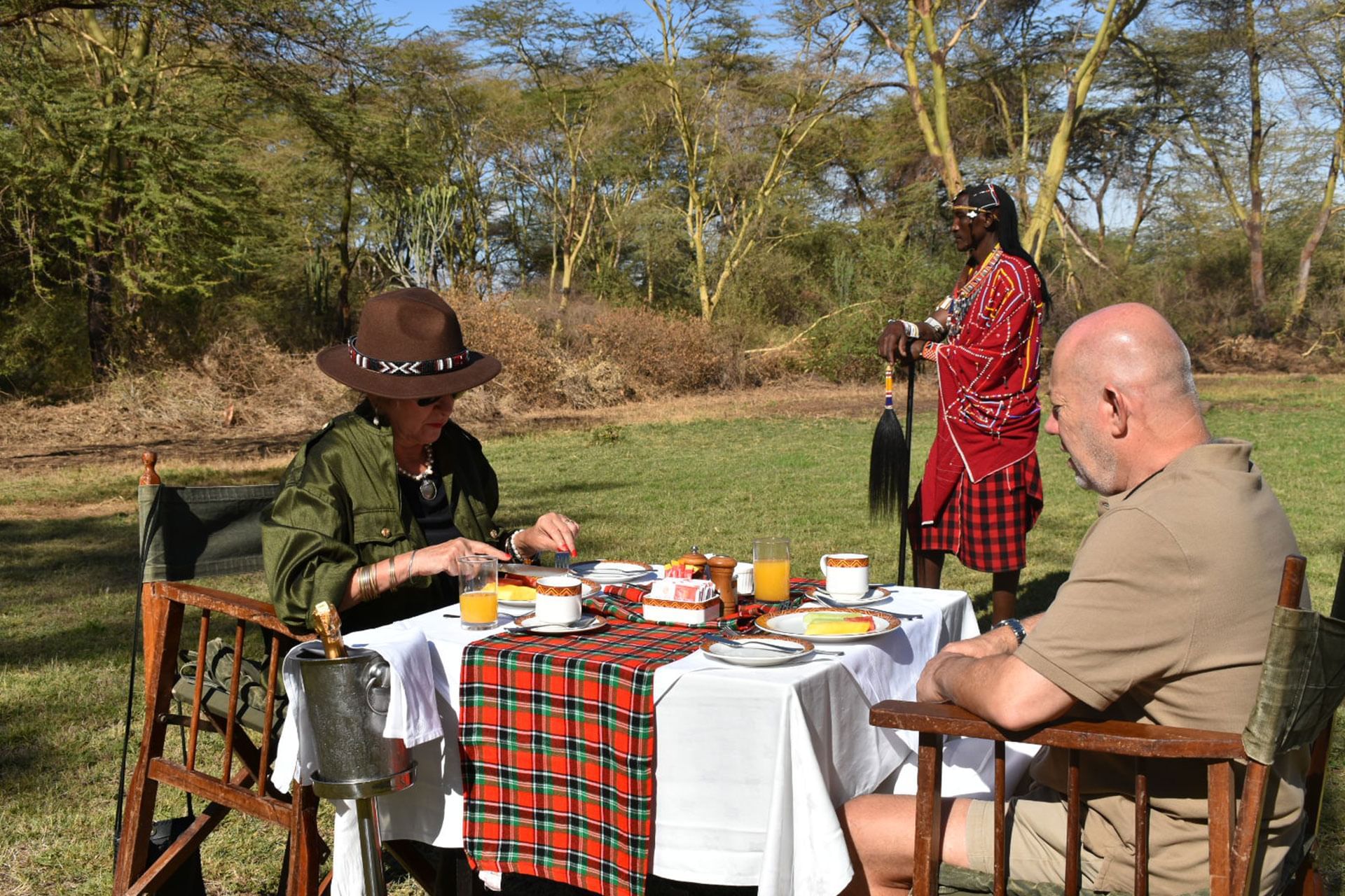 The Amboseli Bush Breakfast | Dining at Amboseli Serena Safari Lodge