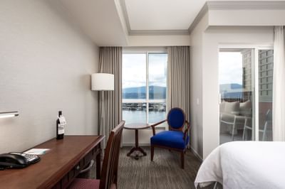 Working space in Deluxe Guest
Room at Manteo Resort Waterfront
