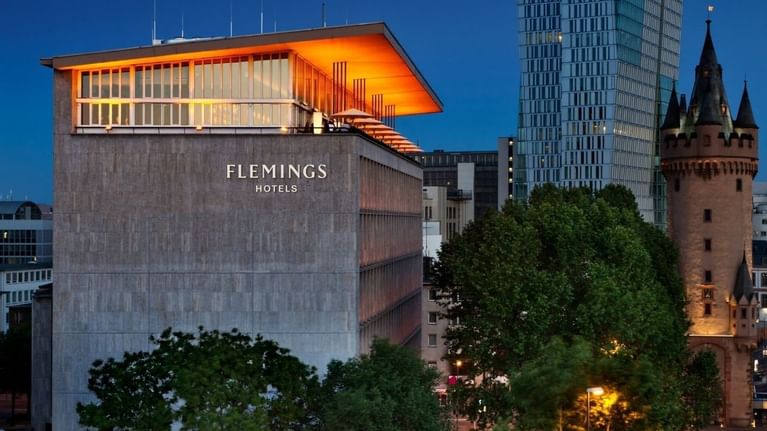 Exterior view of Flemings Selection Hotel Frankfurt City