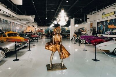 The Cars Of The Stars area at the Orlando Auto Museum.