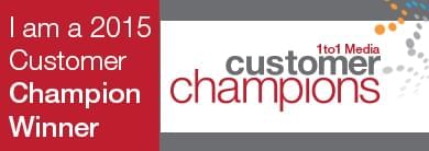 Customer Champions logo used at The Somerset on Grace Bay