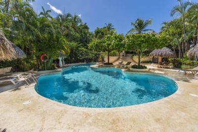 Pool at Jardín del Edén Boutique Hotel in Tamarindo