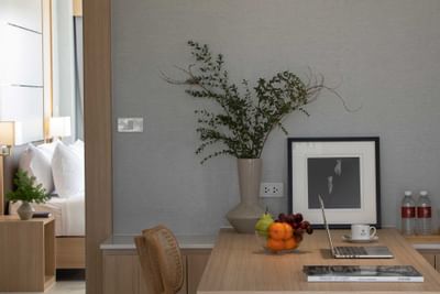 Work desk in Suite Seaview at Eastin Resort Rayong