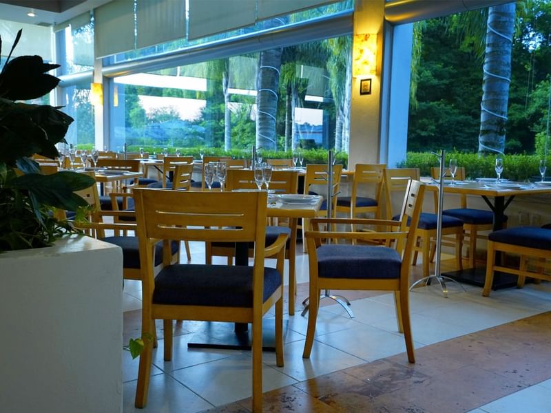 Interior of Huapango Restaurant at Gamma Hotels