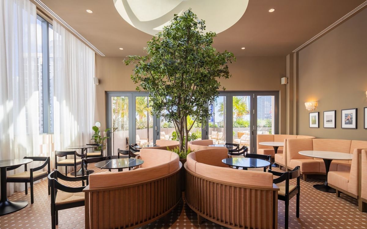 Private rooftop restaurant/bar