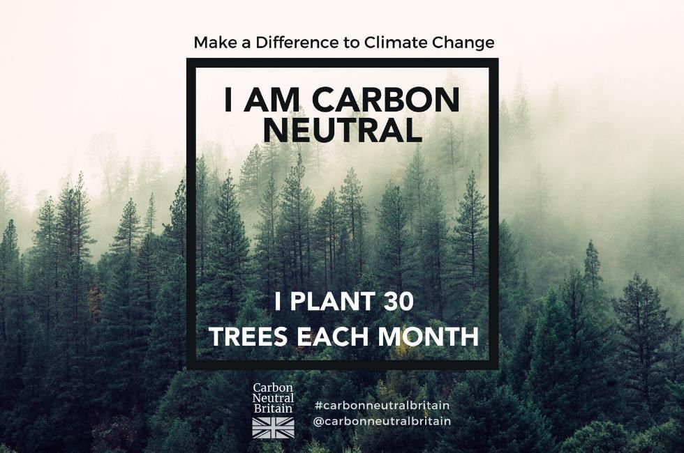 Carbon Neutral Britain logo badge